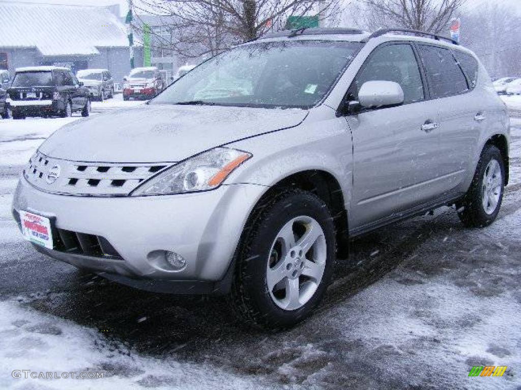 2005 Murano SL - Platinum Metallic / Charcoal photo #1