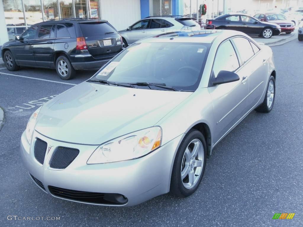 2007 G6 V6 Sedan - Liquid Silver Metallic / Ebony photo #1