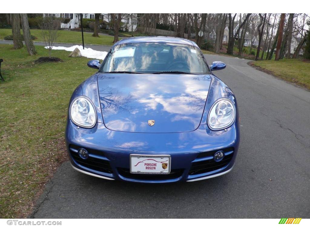 2006 Cayman S - Cobalt Blue Metallic / Black photo #2