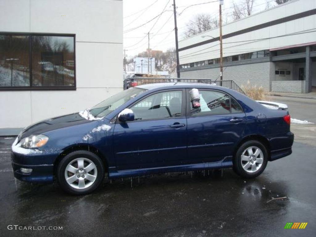 2006 Corolla S - Indigo Ink Pearl / Dark Charcoal photo #1