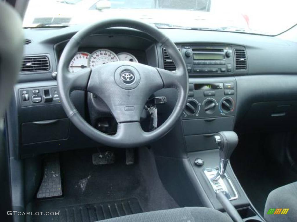 2006 Corolla S - Indigo Ink Pearl / Dark Charcoal photo #12