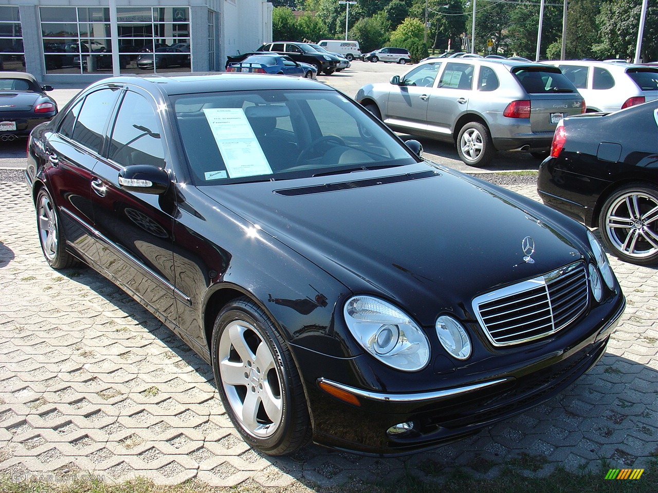 Black Mercedes-Benz E