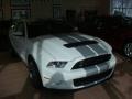 2010 Performance White Ford Mustang Shelby GT500 Coupe  photo #7