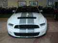 2010 Performance White Ford Mustang Shelby GT500 Coupe  photo #8