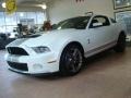 2010 Performance White Ford Mustang Shelby GT500 Coupe  photo #9