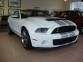 2010 Performance White Ford Mustang Shelby GT500 Coupe  photo #12