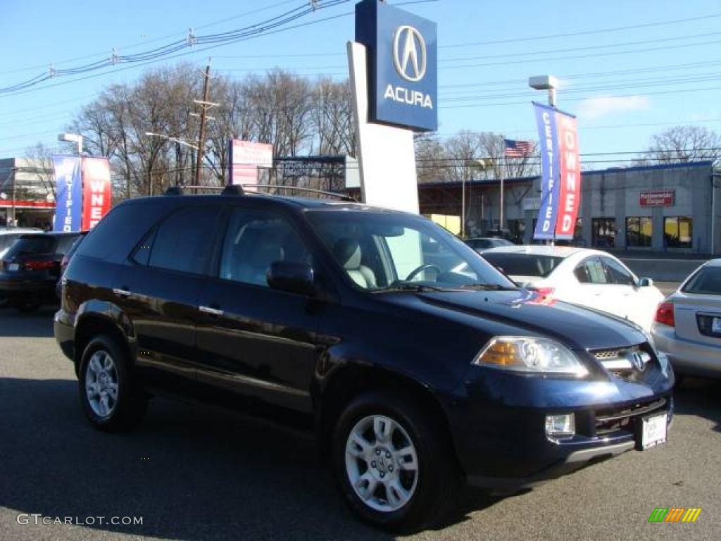 2004 MDX Touring - Midnight Blue Pearl / Quartz photo #1