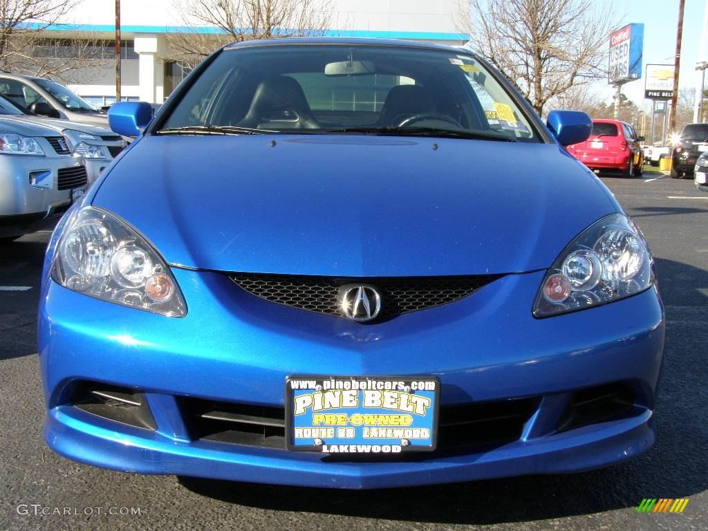 2005 RSX Sports Coupe - Vivid Blue Pearl / Ebony photo #2