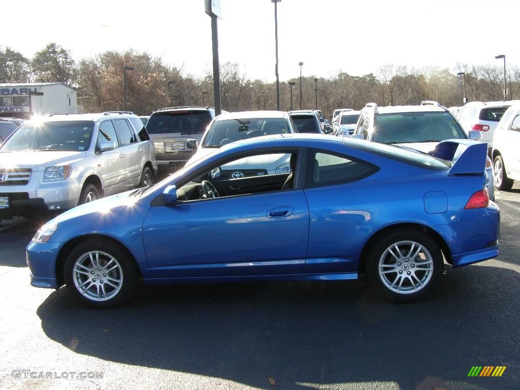 2005 RSX Sports Coupe - Vivid Blue Pearl / Ebony photo #3