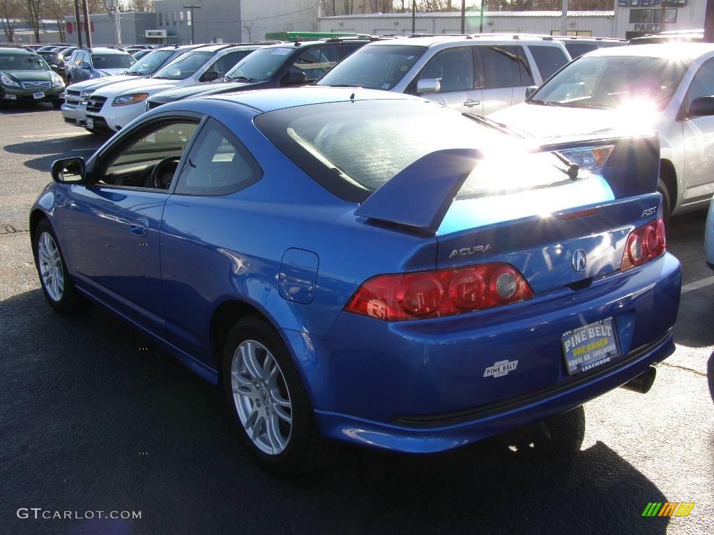 2005 RSX Sports Coupe - Vivid Blue Pearl / Ebony photo #4