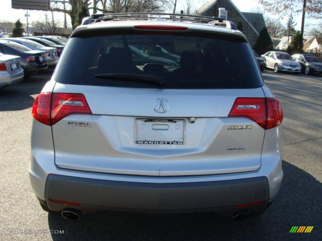 2007 MDX Technology - Billet Silver Metallic / Taupe photo #5