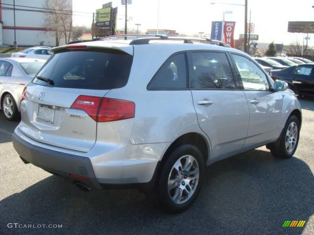 2007 MDX Technology - Billet Silver Metallic / Taupe photo #6