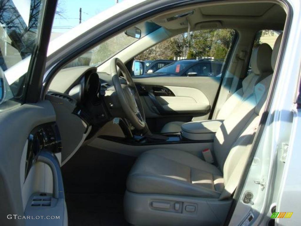 2007 MDX Technology - Billet Silver Metallic / Taupe photo #8