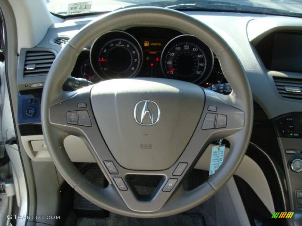 2007 MDX Technology - Billet Silver Metallic / Taupe photo #10