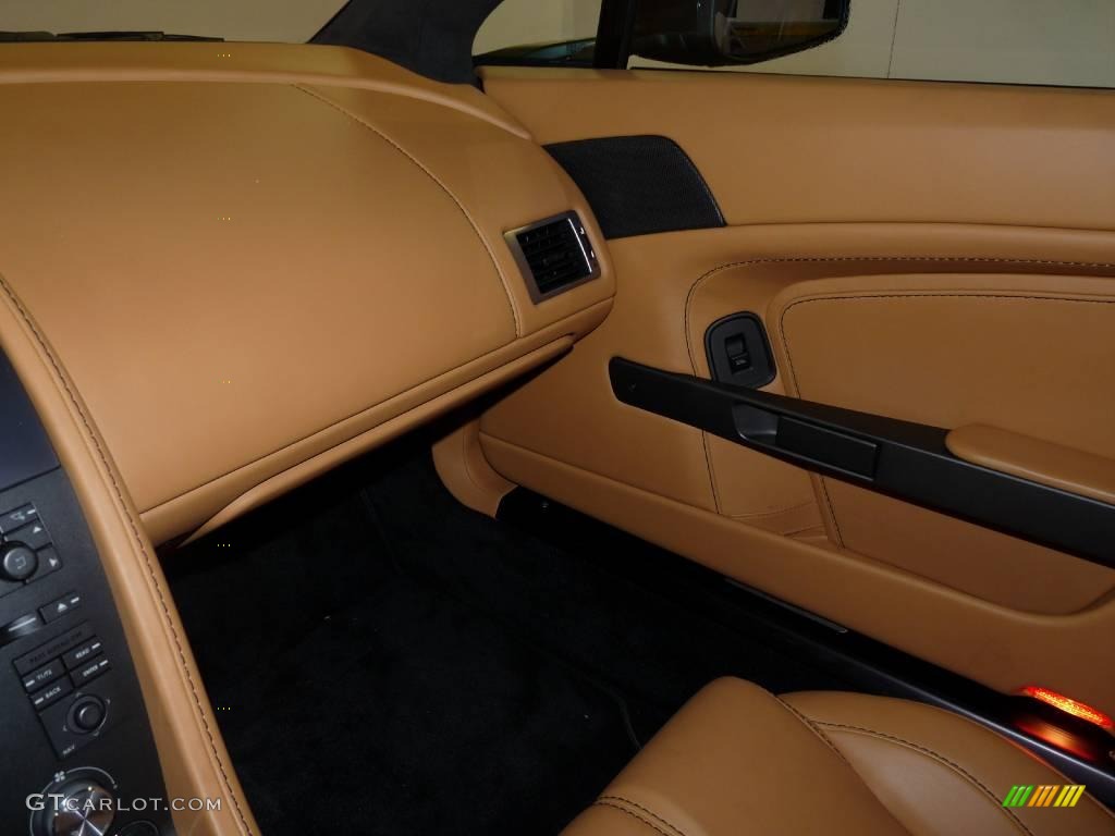 2008 V8 Vantage Roadster - Jet Black / Sahara Tan photo #24