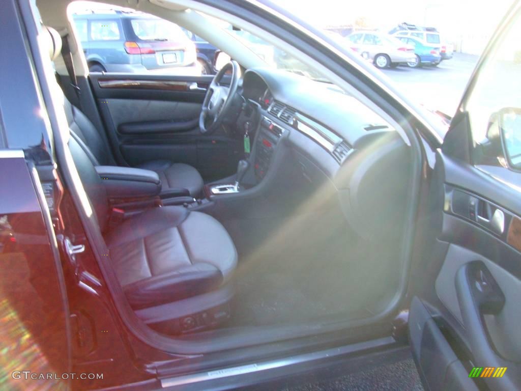 2003 Allroad 2.7T quattro - Burgundy Red / Platinum/Saber Black photo #17