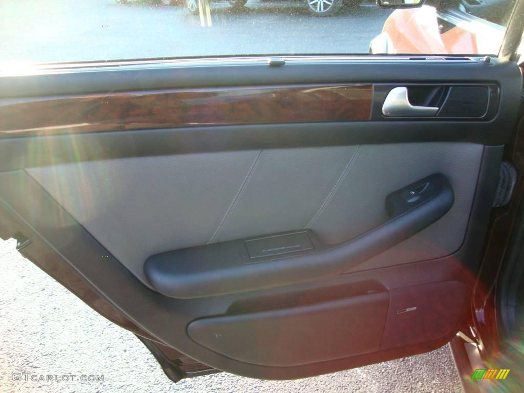 2003 Allroad 2.7T quattro - Burgundy Red / Platinum/Saber Black photo #20