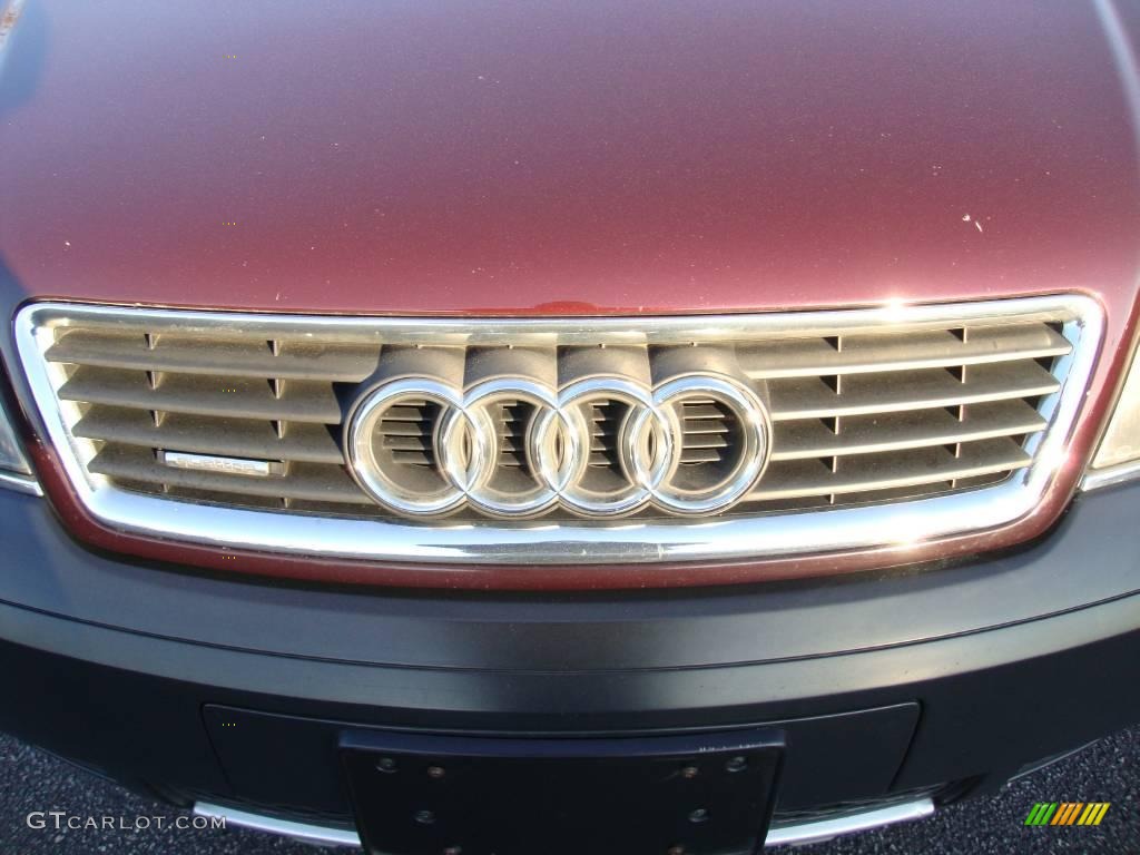 2003 Allroad 2.7T quattro - Burgundy Red / Platinum/Saber Black photo #33