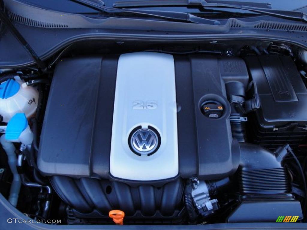 2007 Jetta 2.5 Sedan - Black / Anthracite photo #23