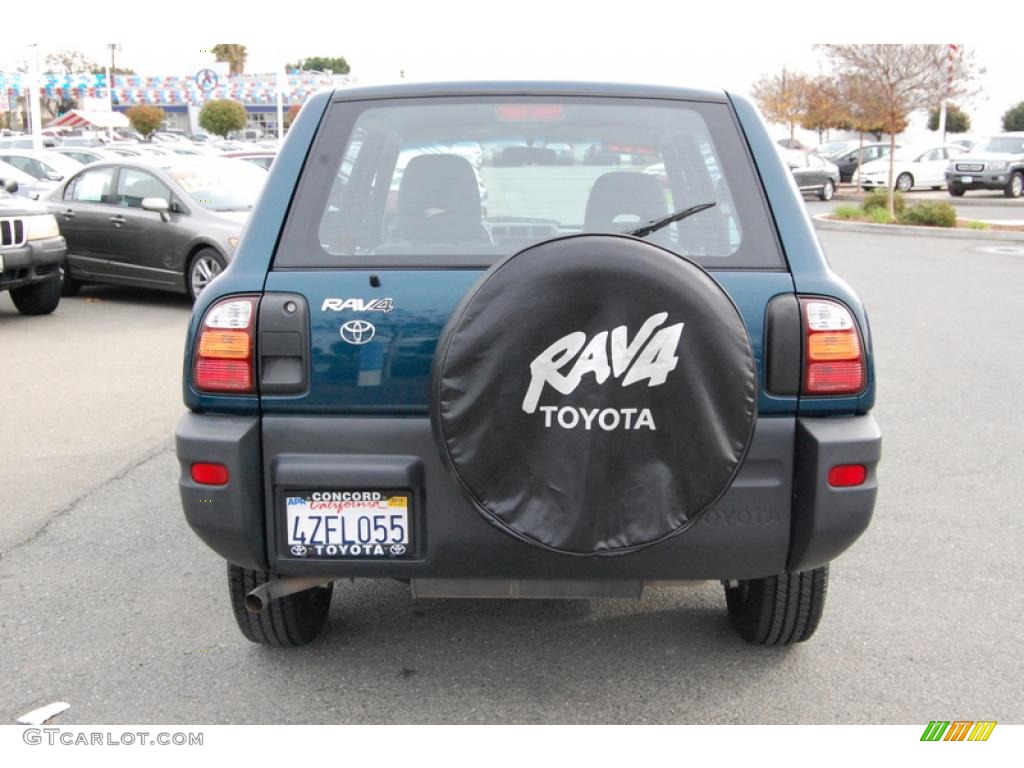 1999 RAV4  - Mystic Teal Mica / Gray photo #4