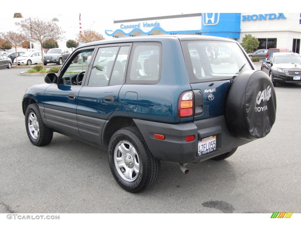 1999 RAV4  - Mystic Teal Mica / Gray photo #5