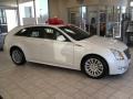 2010 White Diamond Tricoat Cadillac CTS 4 3.0 AWD Sport Wagon  photo #5