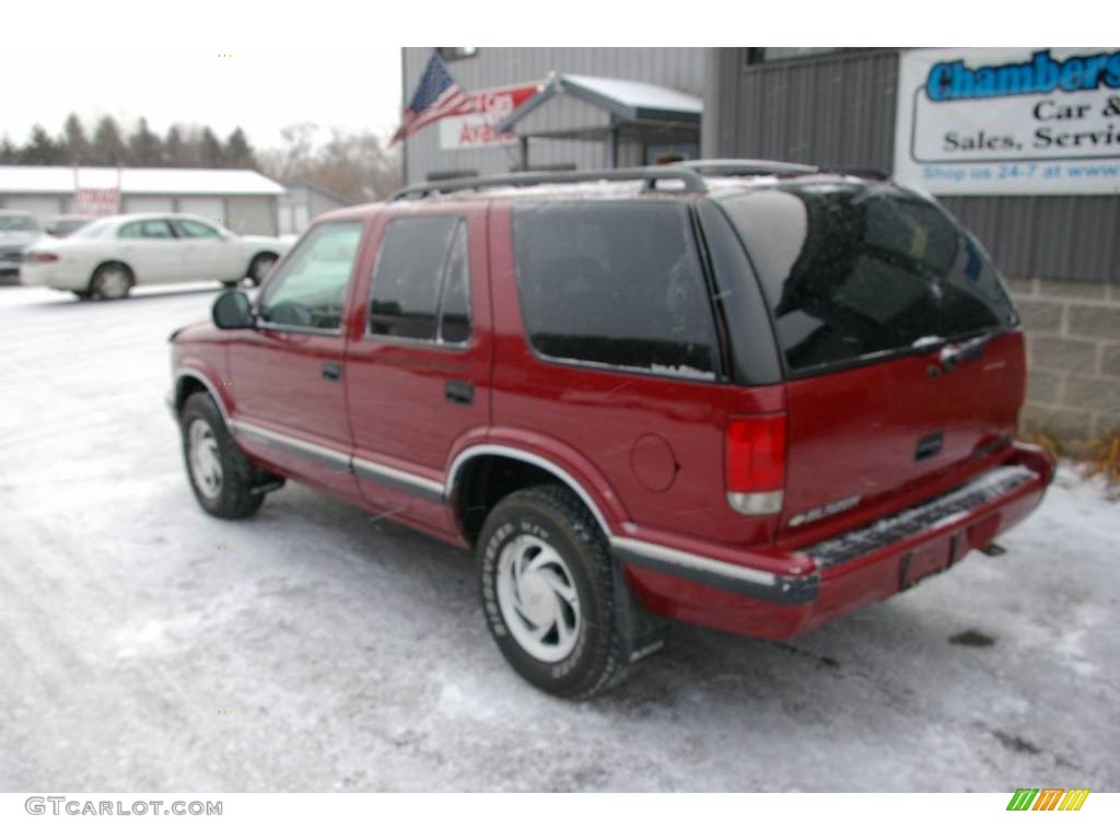 1997 Blazer LT 4x4 - Apple Red / Dark Pewter photo #9