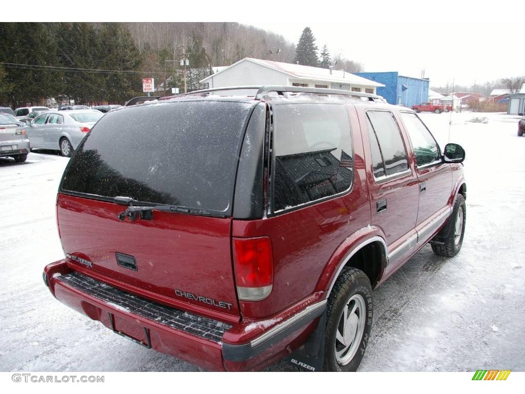 1997 Blazer LT 4x4 - Apple Red / Dark Pewter photo #12