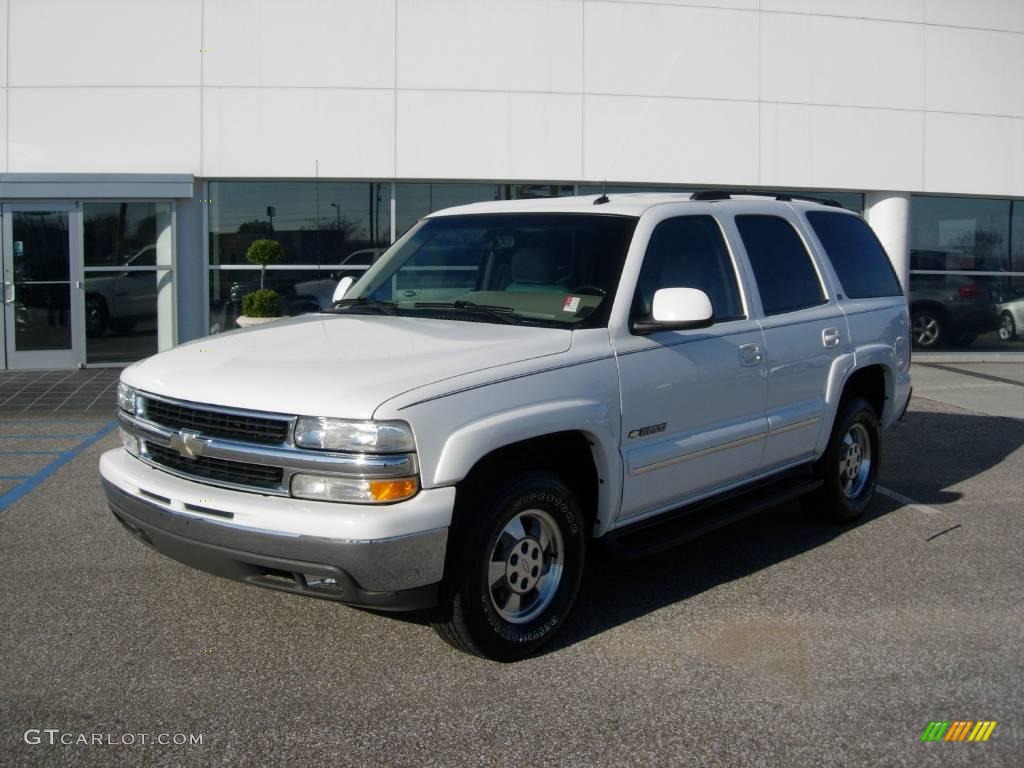 2003 Tahoe LT - Summit White / Tan/Neutral photo #1