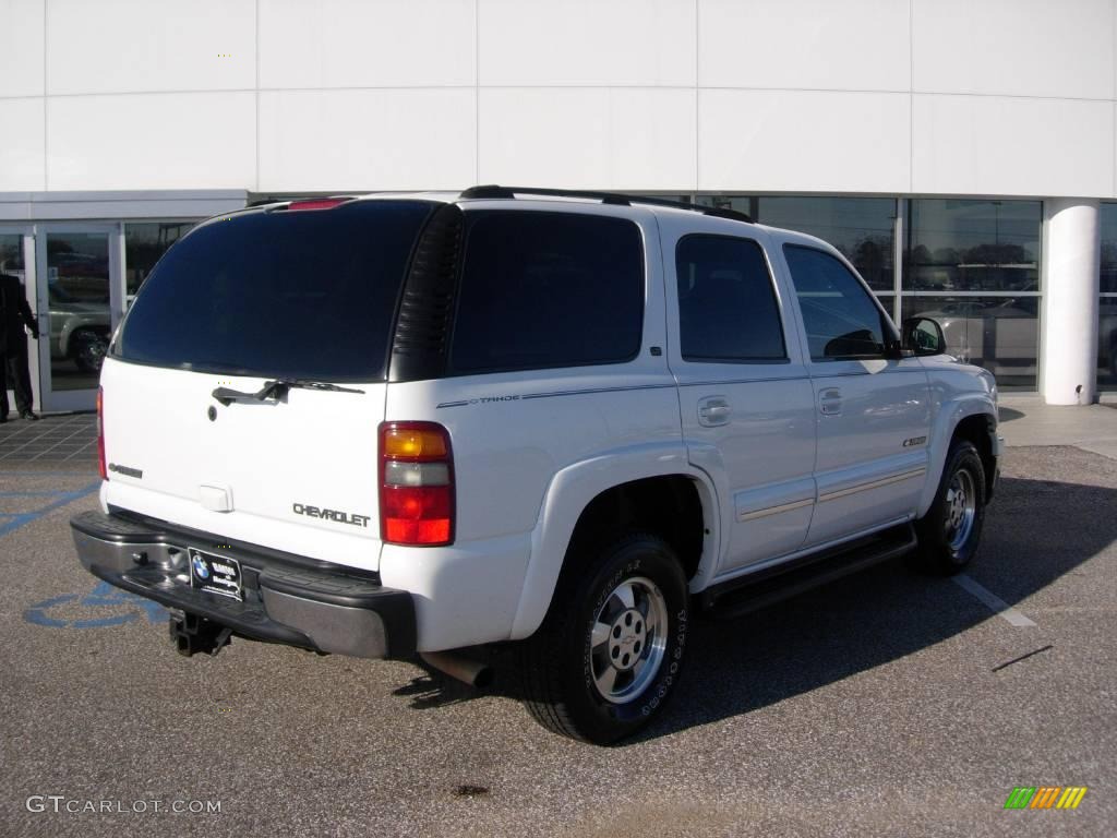 2003 Tahoe LT - Summit White / Tan/Neutral photo #4