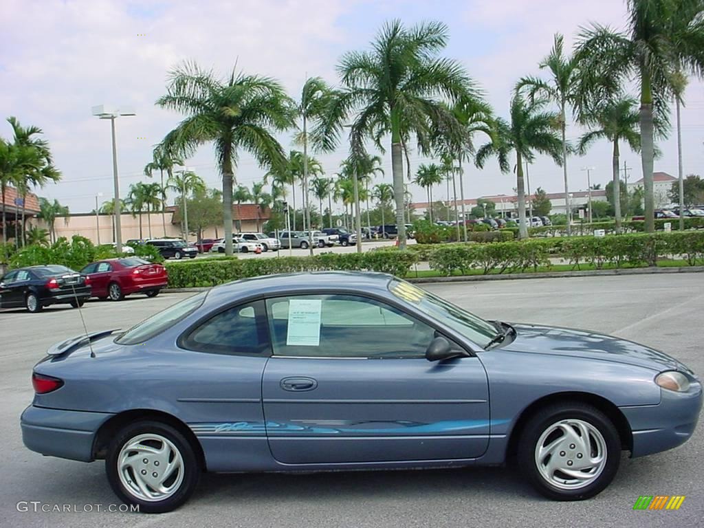1999 Escort ZX2 Coupe - Graphite Blue Metallic / Medium Graphite photo #2