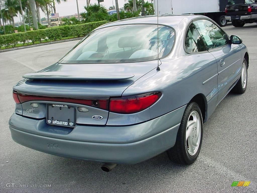 1999 Escort ZX2 Coupe - Graphite Blue Metallic / Medium Graphite photo #3