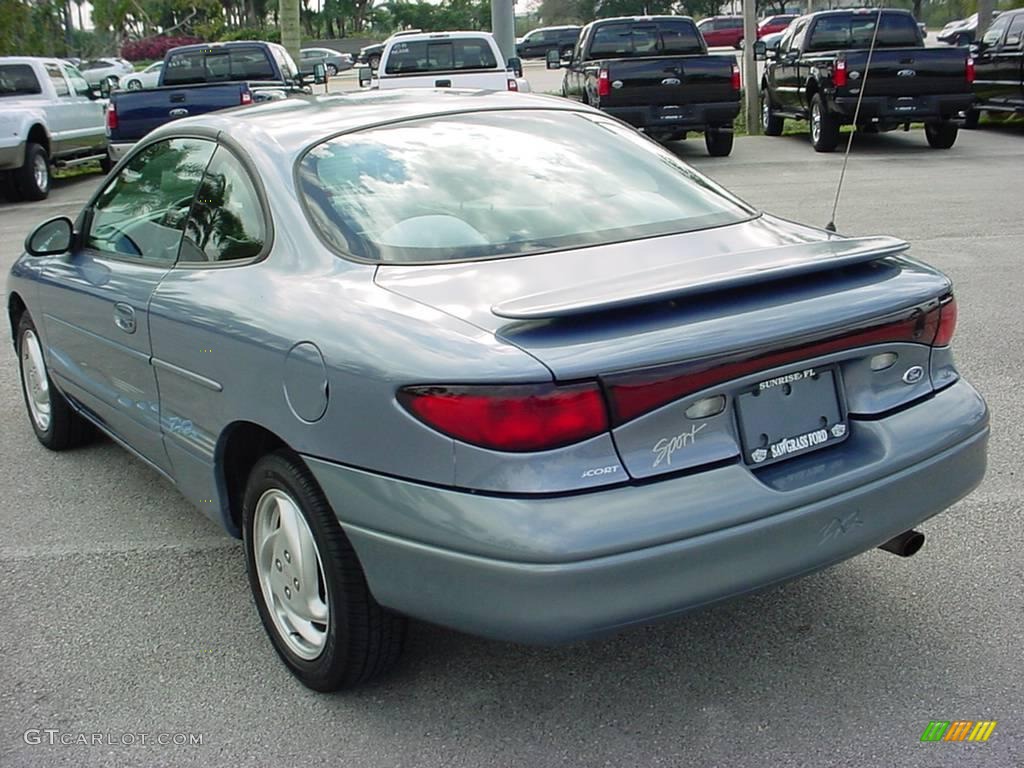 1999 Escort ZX2 Coupe - Graphite Blue Metallic / Medium Graphite photo #5