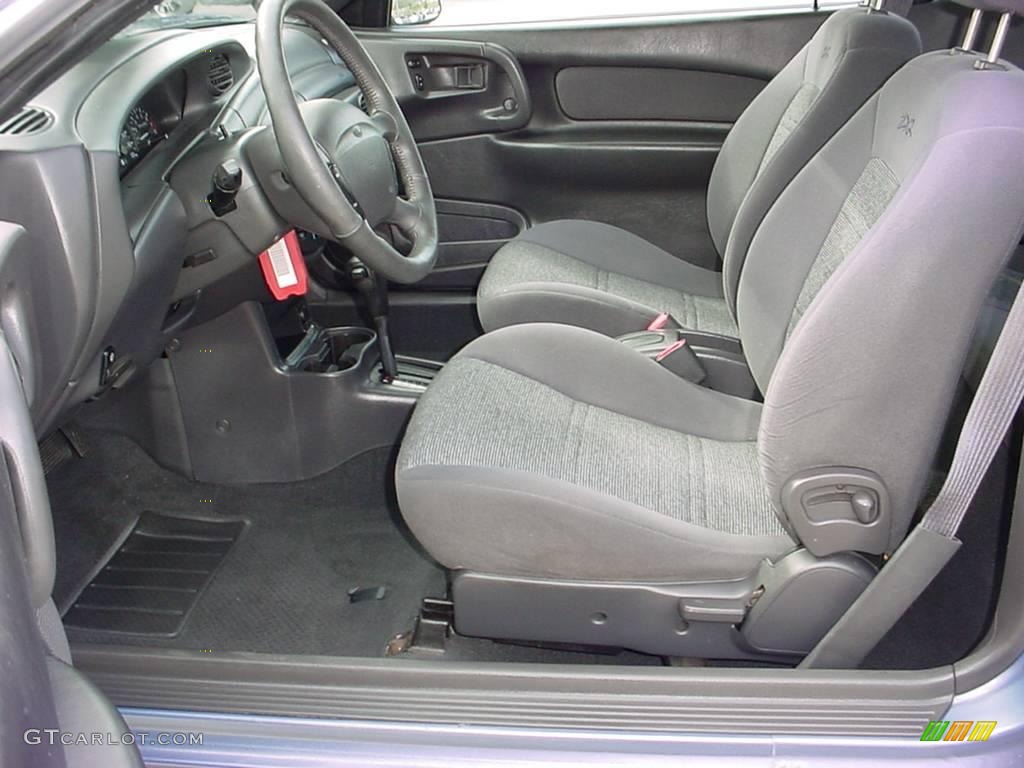1999 Escort ZX2 Coupe - Graphite Blue Metallic / Medium Graphite photo #10
