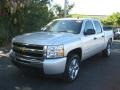 2010 Sheer Silver Metallic Chevrolet Silverado 1500 LT Crew Cab  photo #1