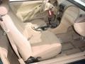 Medium Parchment 2000 Ford Mustang V6 Coupe Interior