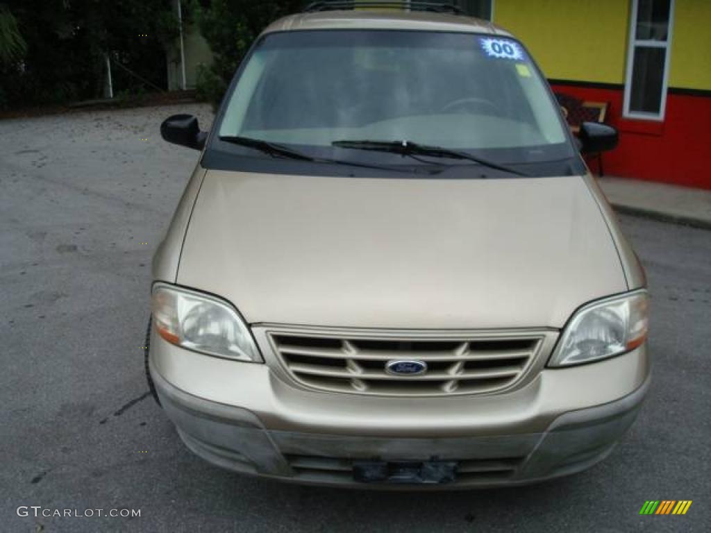 2000 Windstar LX - Harvest Gold Metallic / Medium Parchment photo #3