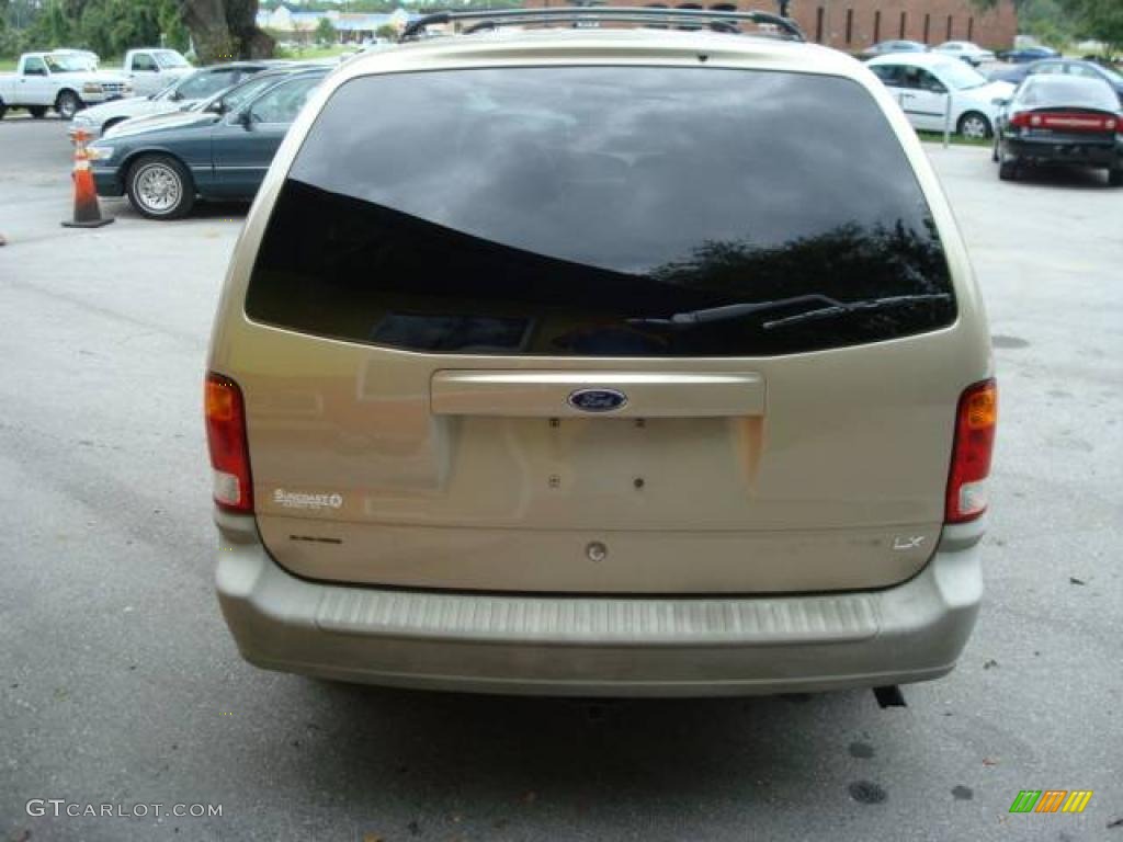 2000 Windstar LX - Harvest Gold Metallic / Medium Parchment photo #7