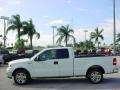 Oxford White - F150 Lariat SuperCab Photo No. 7