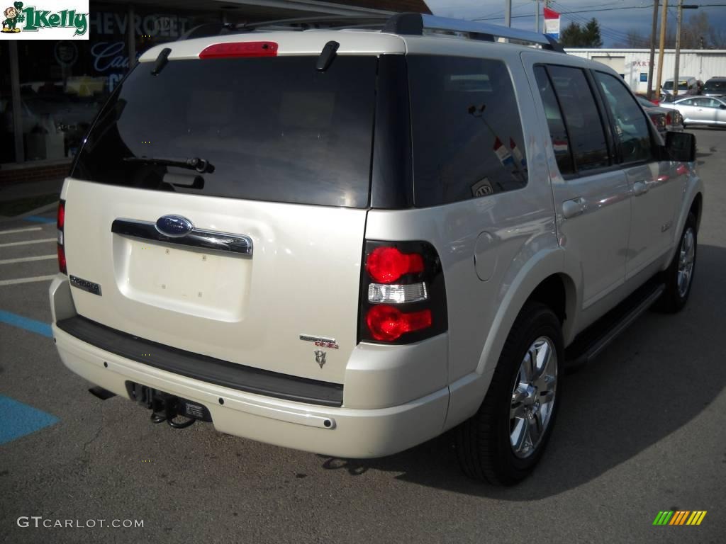 2006 Explorer Limited 4x4 - Silver Birch Metallic / Camel photo #3