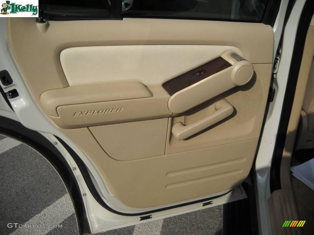 2006 Explorer Limited 4x4 - Silver Birch Metallic / Camel photo #11
