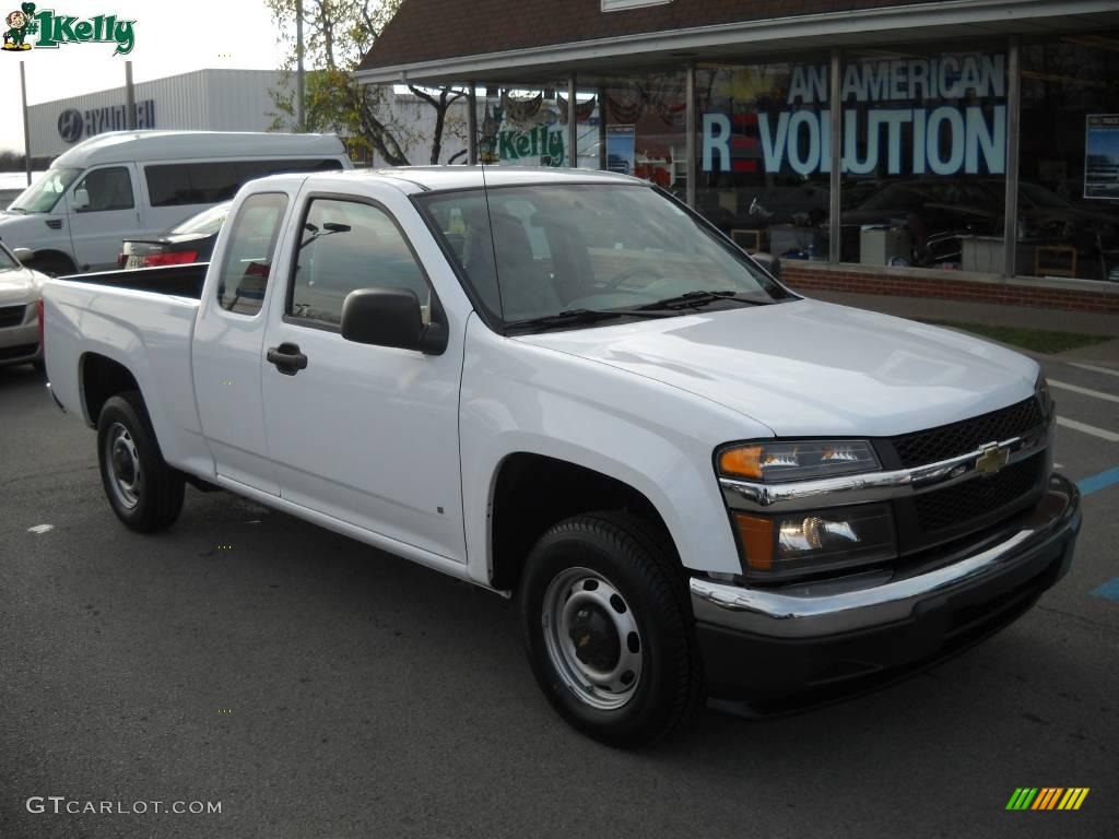 Summit White Chevrolet Colorado