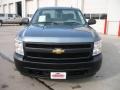 2008 Blue Granite Metallic Chevrolet Silverado 1500 Work Truck Regular Cab 4x4  photo #2