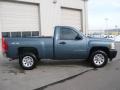 Blue Granite Metallic - Silverado 1500 Work Truck Regular Cab 4x4 Photo No. 6