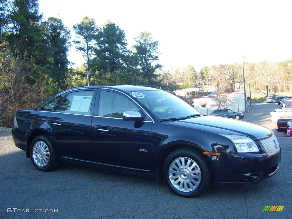 2008 Sable Sedan - Dark Ink Blue / Medium Light Stone photo #1