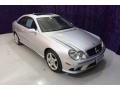 2007 Iridium Silver Metallic Mercedes-Benz CLK 550 Coupe  photo #11