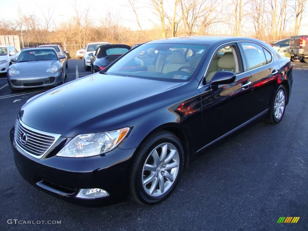 2008 Black Sapphire Blue Pearl Lexus LS 460 24184310 Photo 10