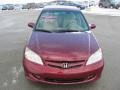 2004 Radiant Ruby Pearl Honda Civic EX Sedan  photo #13