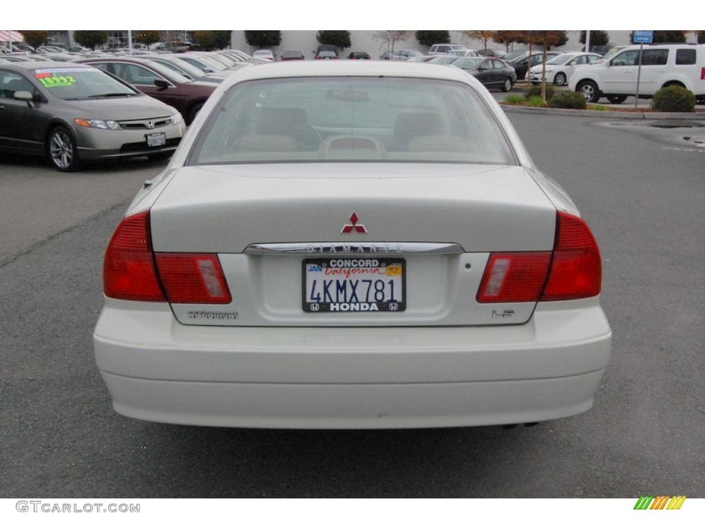 2000 Diamante LS - Platinum White Pearl / Tan photo #4