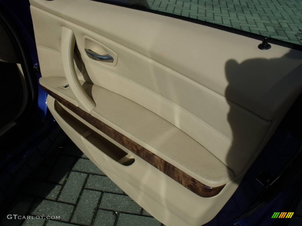 2007 3 Series 328i Sedan - Montego Blue Metallic / Beige photo #19